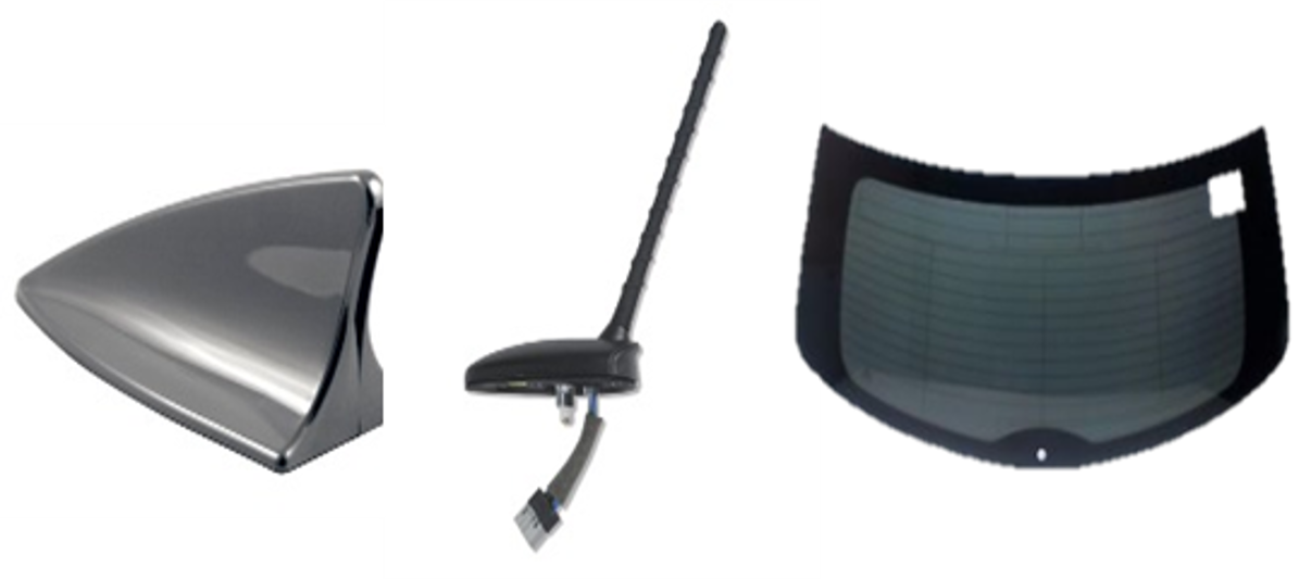 Shark-fin, Micro Pole, and Glass Antennas